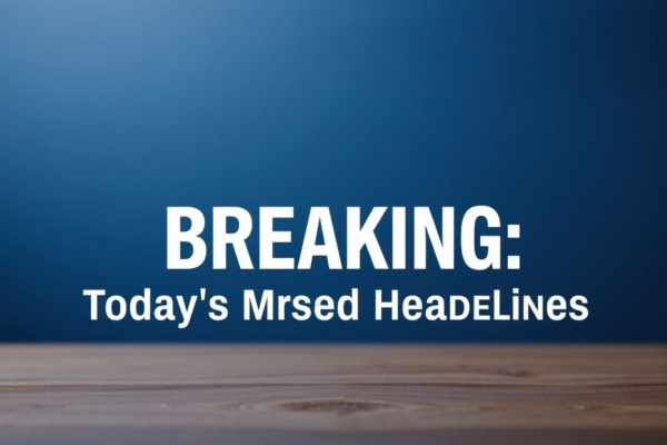 Breaking: Today's Must-Read Headlines