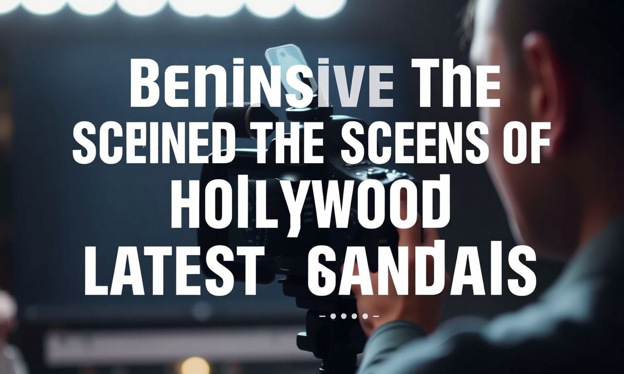 Exclusive: Behind the Scenes of Hollywood's Latest Scandals