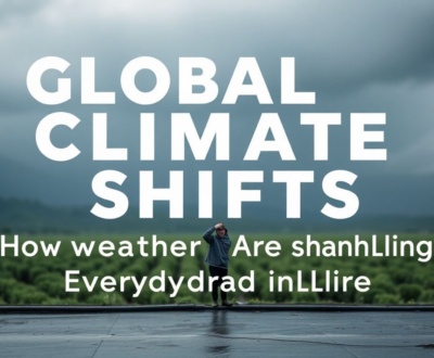 Global Climate Shifts: How Weather Patterns Are Reshaping Everyday Life