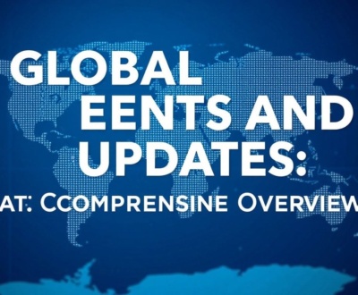 Global Events and Updates: A Comprehensive Overview