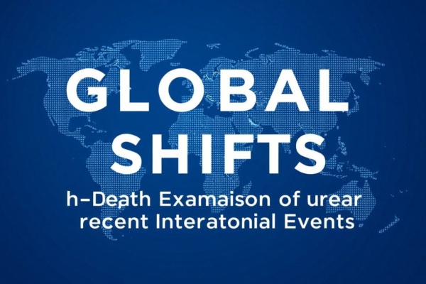 Global Shifts: An In-Depth Examination of Recent International Events