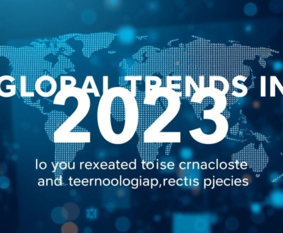 Global Trends in 2023: A Year of Cultural Changes and Technological Progress