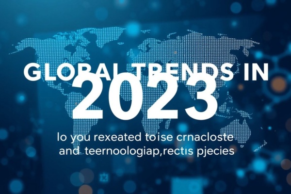 Global Trends in 2023: A Year of Cultural Changes and Technological Progress
