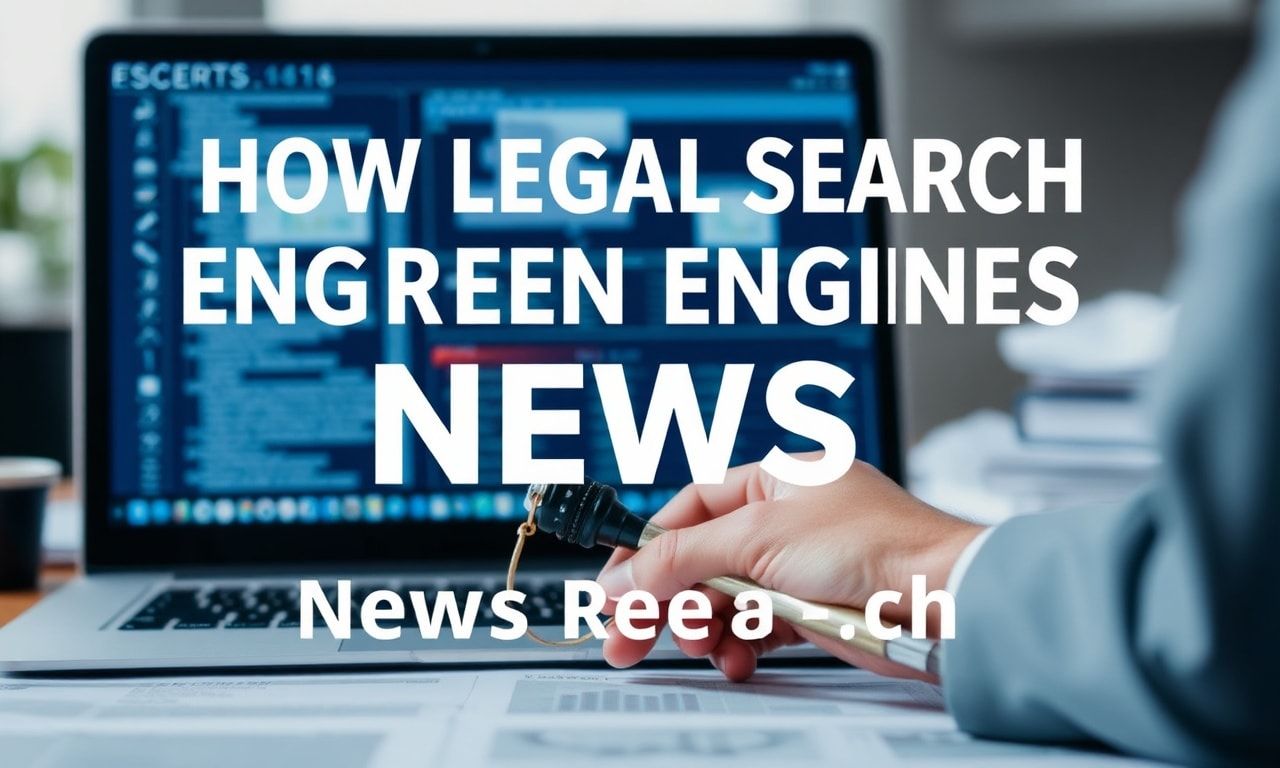 How Legal Search Engines Are Transforming News Research