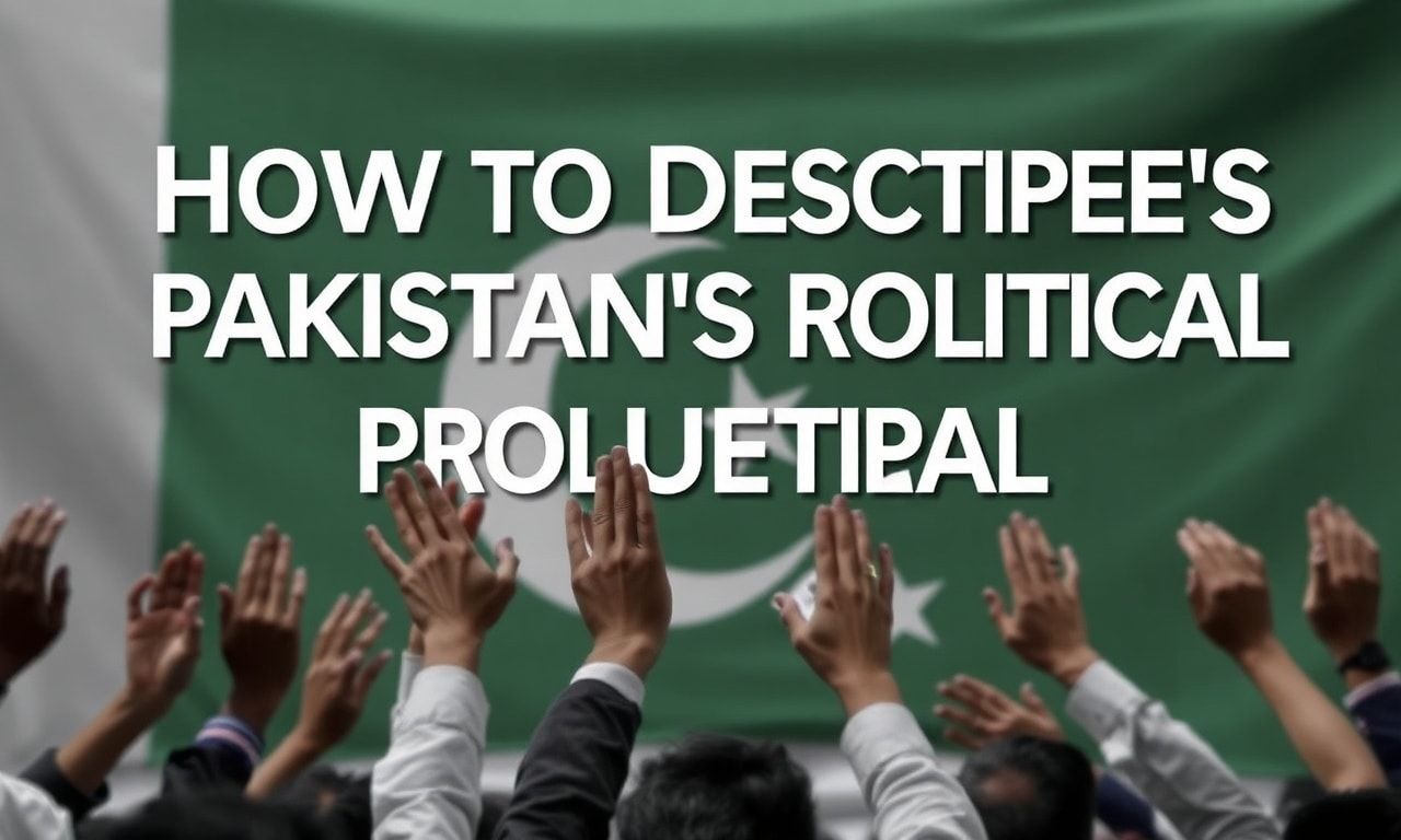 How to Decipher Pakistan's Political Trajectory in 2024