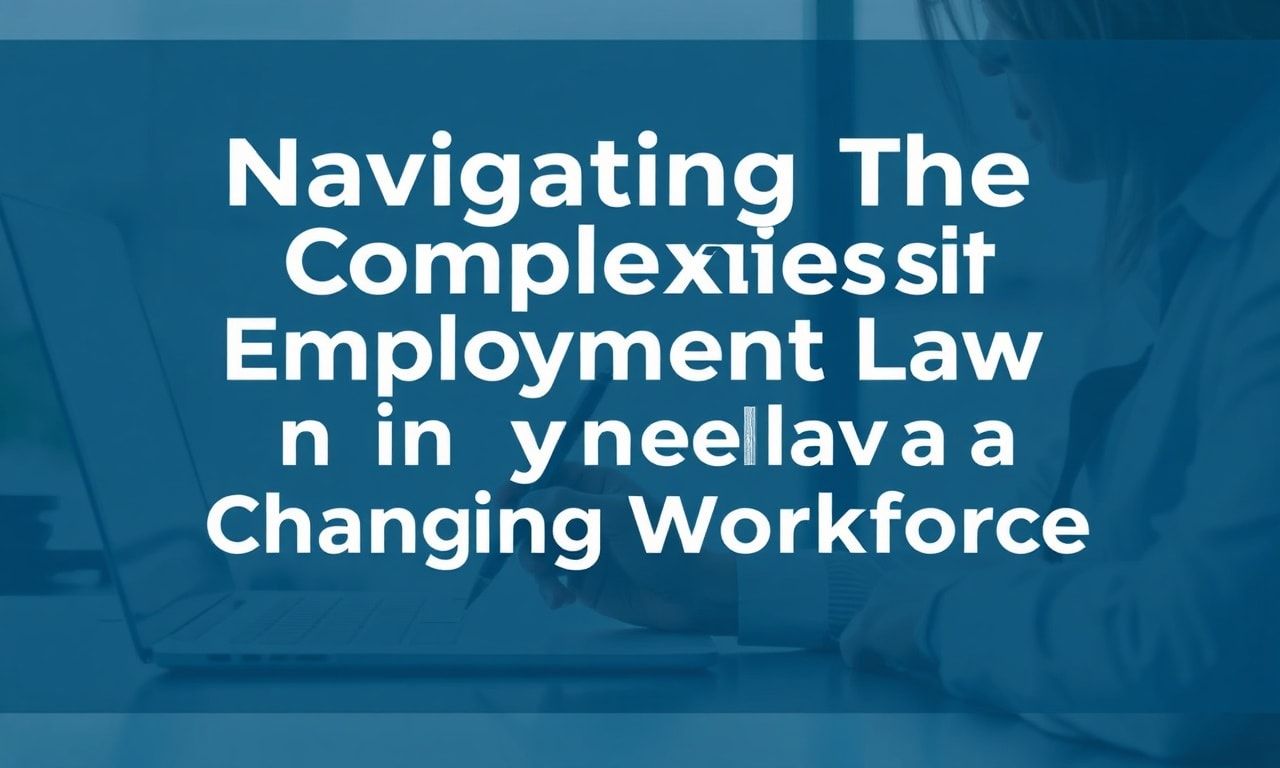 Navigating the Complexities of Employment Law in a Changing Workforce