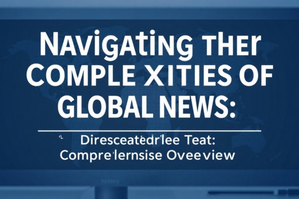 Navigating the Complexities of Global News: A Comprehensive Overview