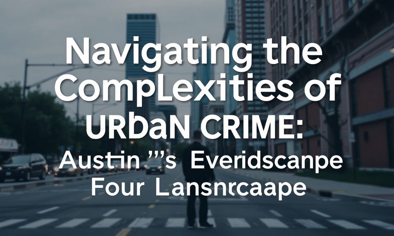 Navigating the Complexities of Urban Crime: A Focus on Austin's Evolving Landscape