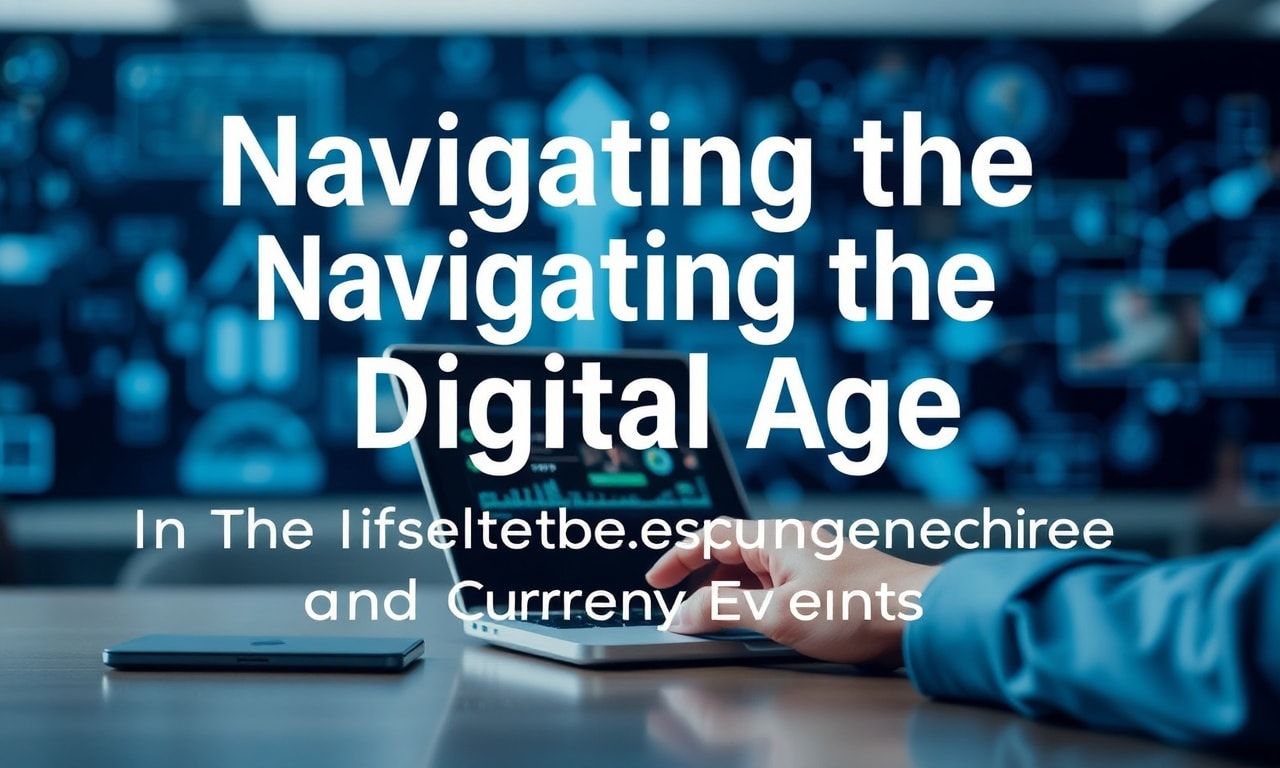 Navigating the Digital Age: The Intersection of Technology and Current Events