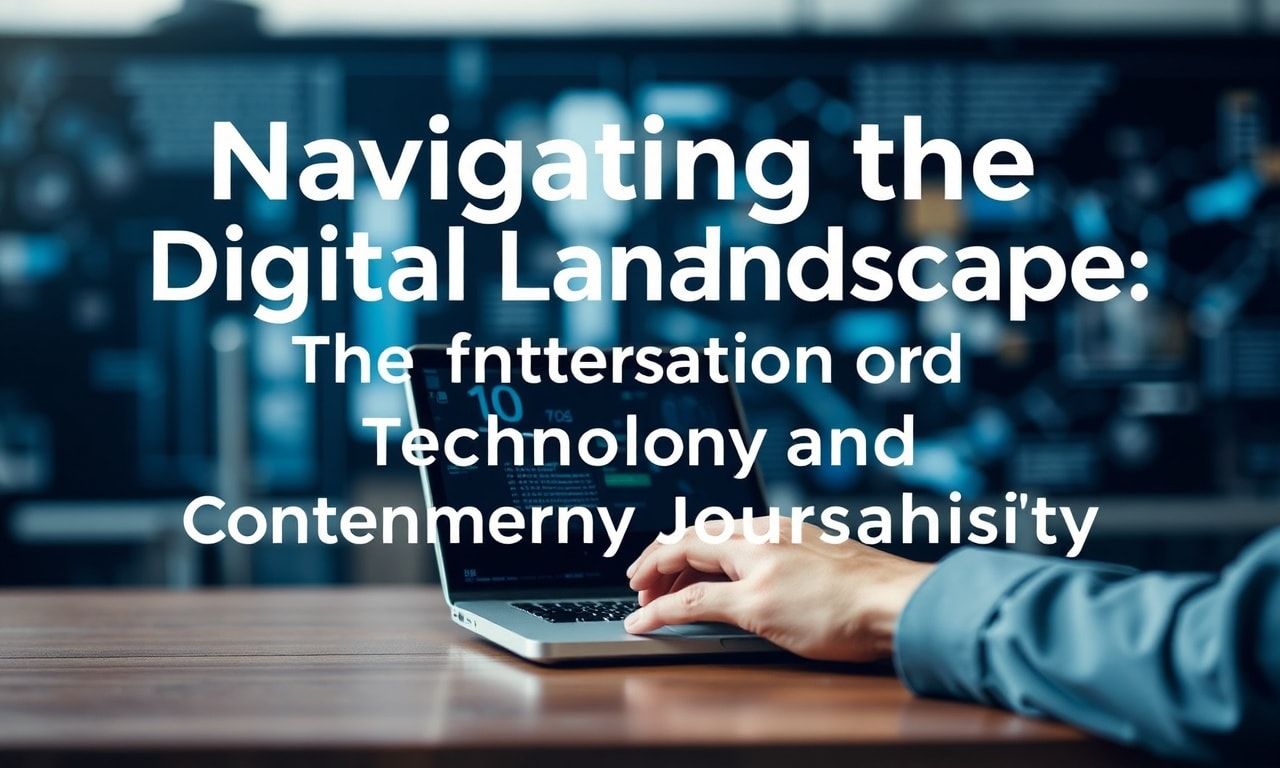 Navigating the Digital Landscape: The Intersection of Technology and Contemporary Journalism