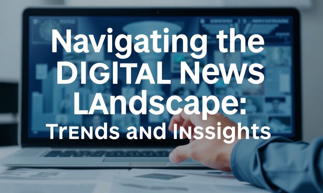 Navigating the Digital News Landscape: Trends and Insights
