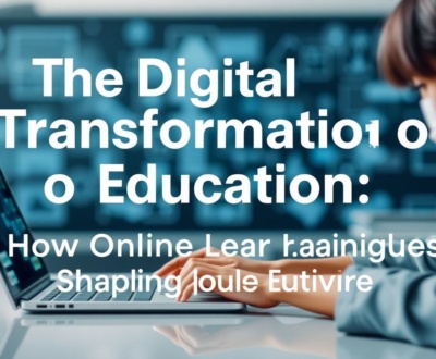 The Digital Transformation of Education: How Online Learning is Shaping the Future