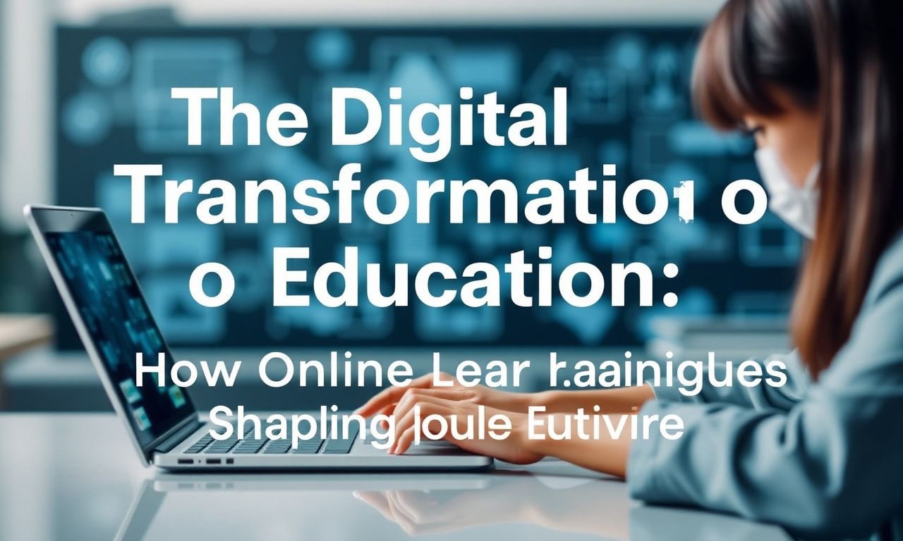 The Digital Transformation of Education: How Online Learning is Shaping the Future