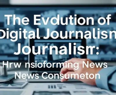 The Evolution of Digital Journalism: How Technology is Transforming News Consumption