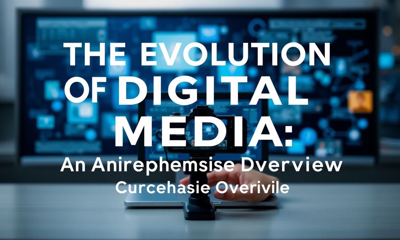 The Evolution of Digital Media: A Comprehensive Overview