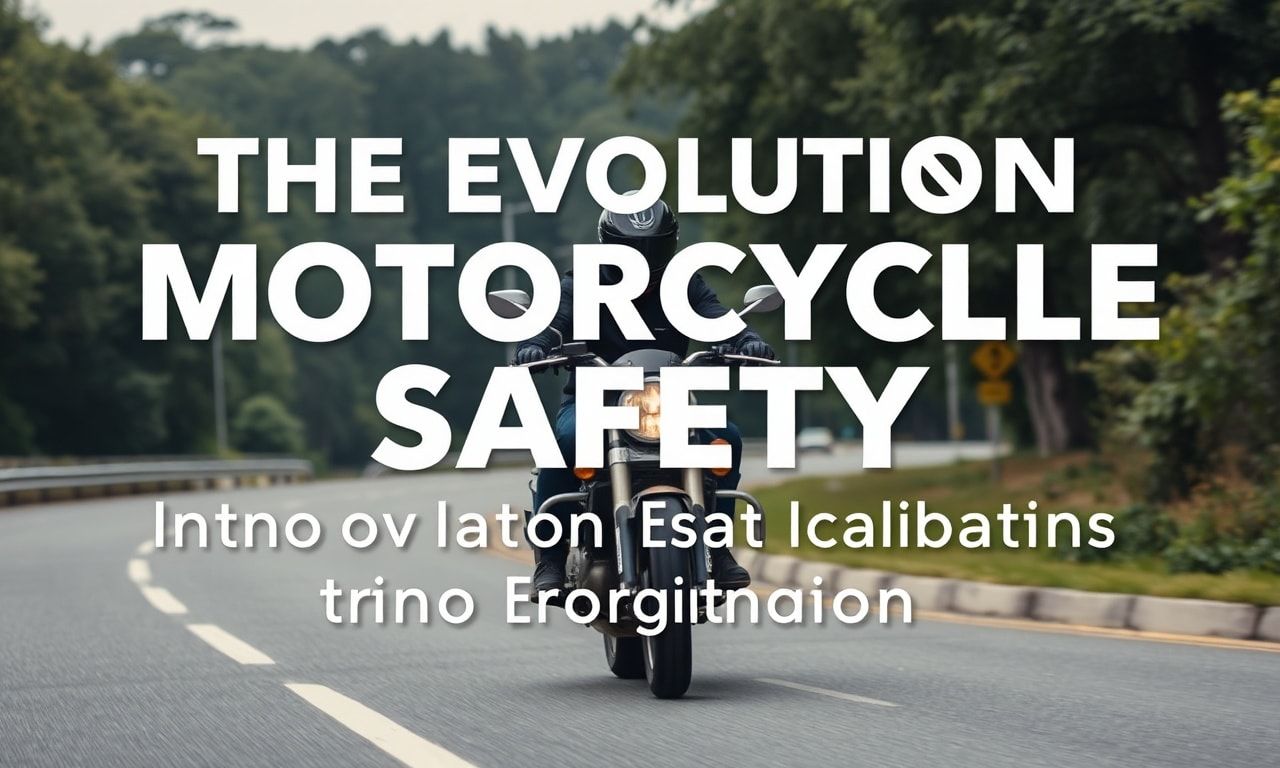 The Evolution of Motorcycle Safety: Innovations and Regulations