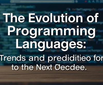 The Evolution of Programming Languages: Trends and Predictions for the Next Decade