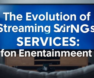 The Evolution of Streaming Services: A New Era of Entertainment