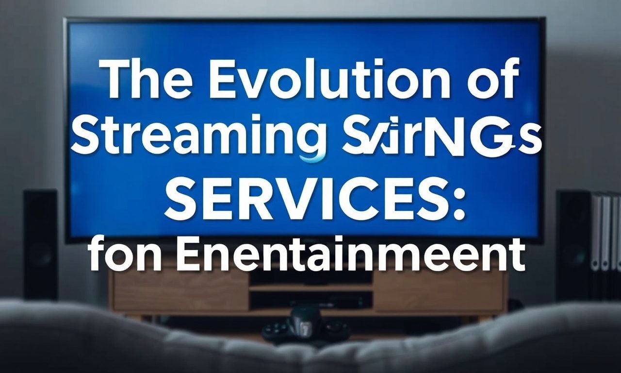 The Evolution of Streaming Services: A New Era of Entertainment