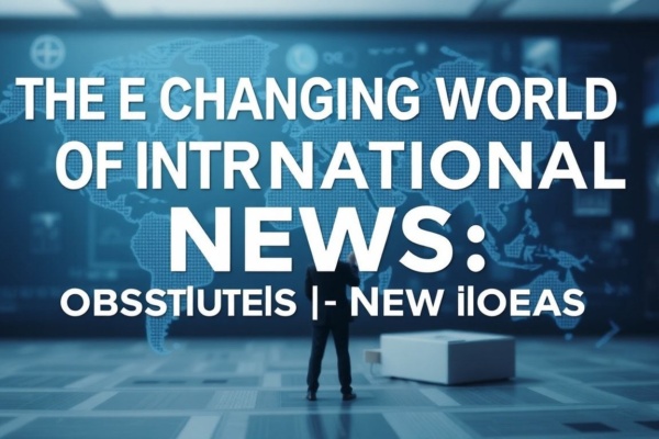 The Changing World of International News: Obstacles and New Ideas