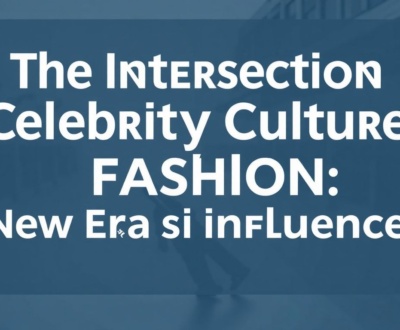 The Intersection of Celebrity Culture and Fashion: A New Era of Influence
