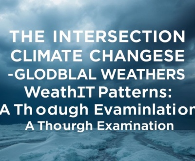 The Intersection of Climate Change and Global Weather Patterns: A Thorough Examination