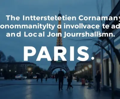 The Intersection of Community Involvement and Local Journalism: A Case Study of Paris