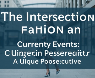The Intersection of Fashion and Current Events: A Unique Perspective