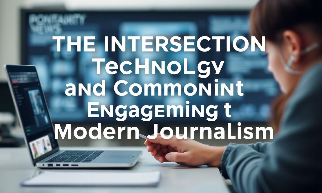 The Intersection of Technology and Community Engagement in Modern Journalism