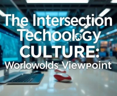 The Intersection of Technology and Culture: A Worldwide Viewpoint