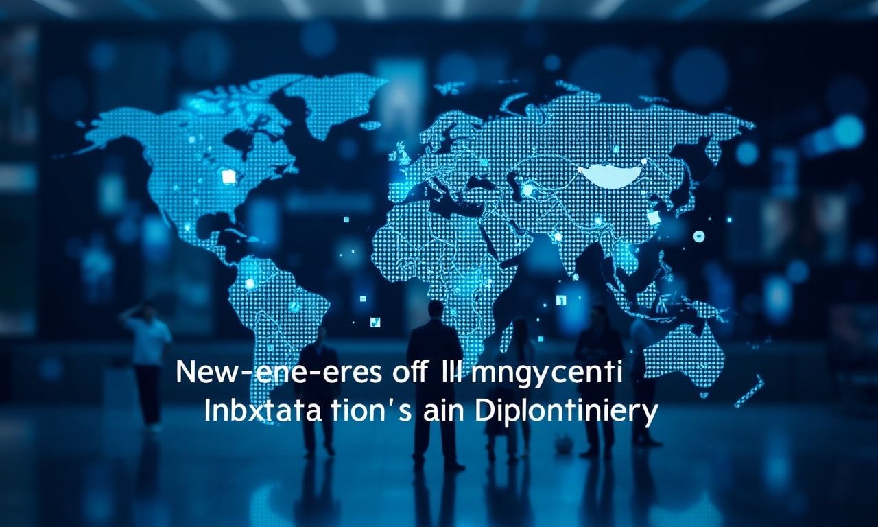 The Intersection of Technology and Global Affairs: A New Era of Innovation and Diplomacy