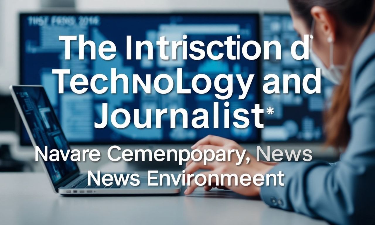 featured-the-intersection-of-technology-and-journalism-navi-3 The Intersection of Technology and Journalism: Navigating the Contemporary News Environment