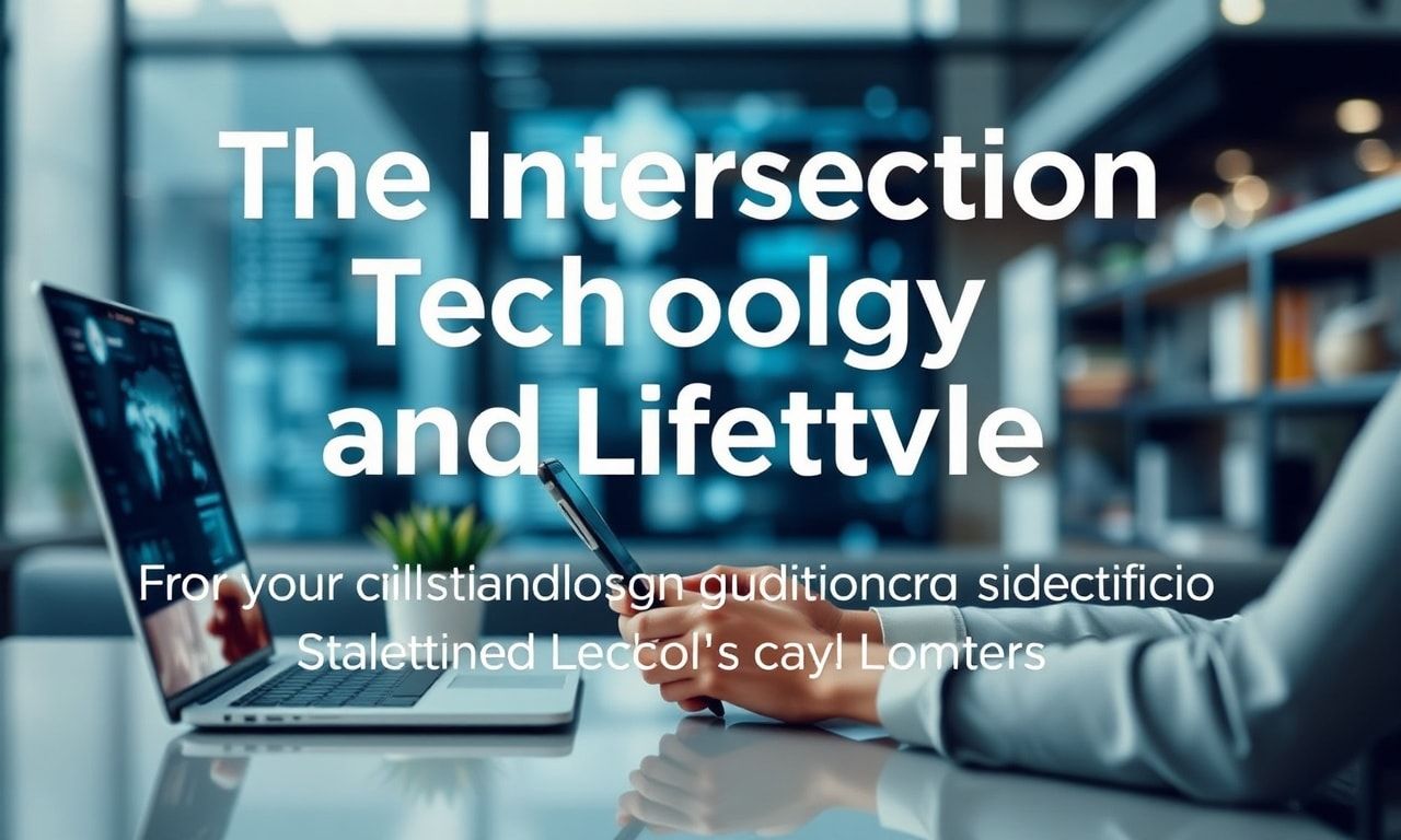 The Intersection of Technology and Lifestyle: How Digital Innovations Are Shaping Our Daily Lives