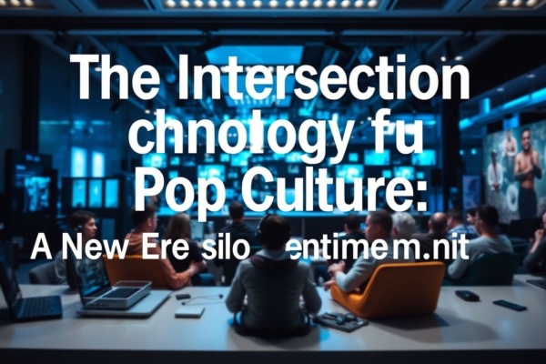 The Intersection of Technology and Pop Culture: A New Era of Entertainment