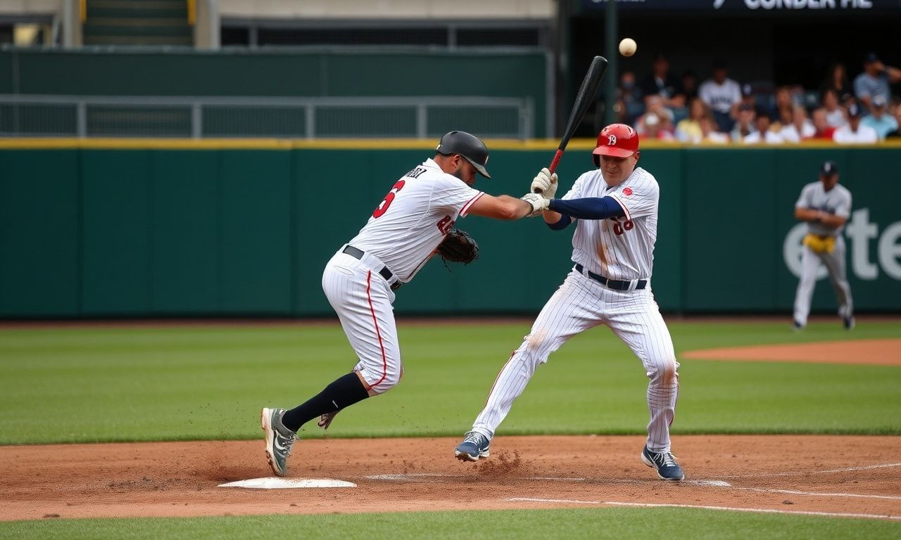 The Most Intense Moments from Yesterday's Baseball Clashes