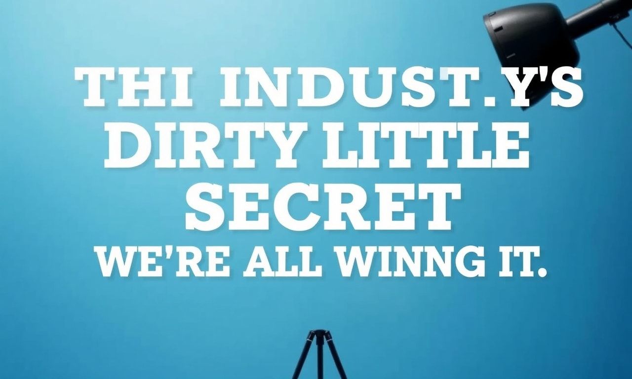 The News Industry's Dirty Little Secret: We're All Winging It