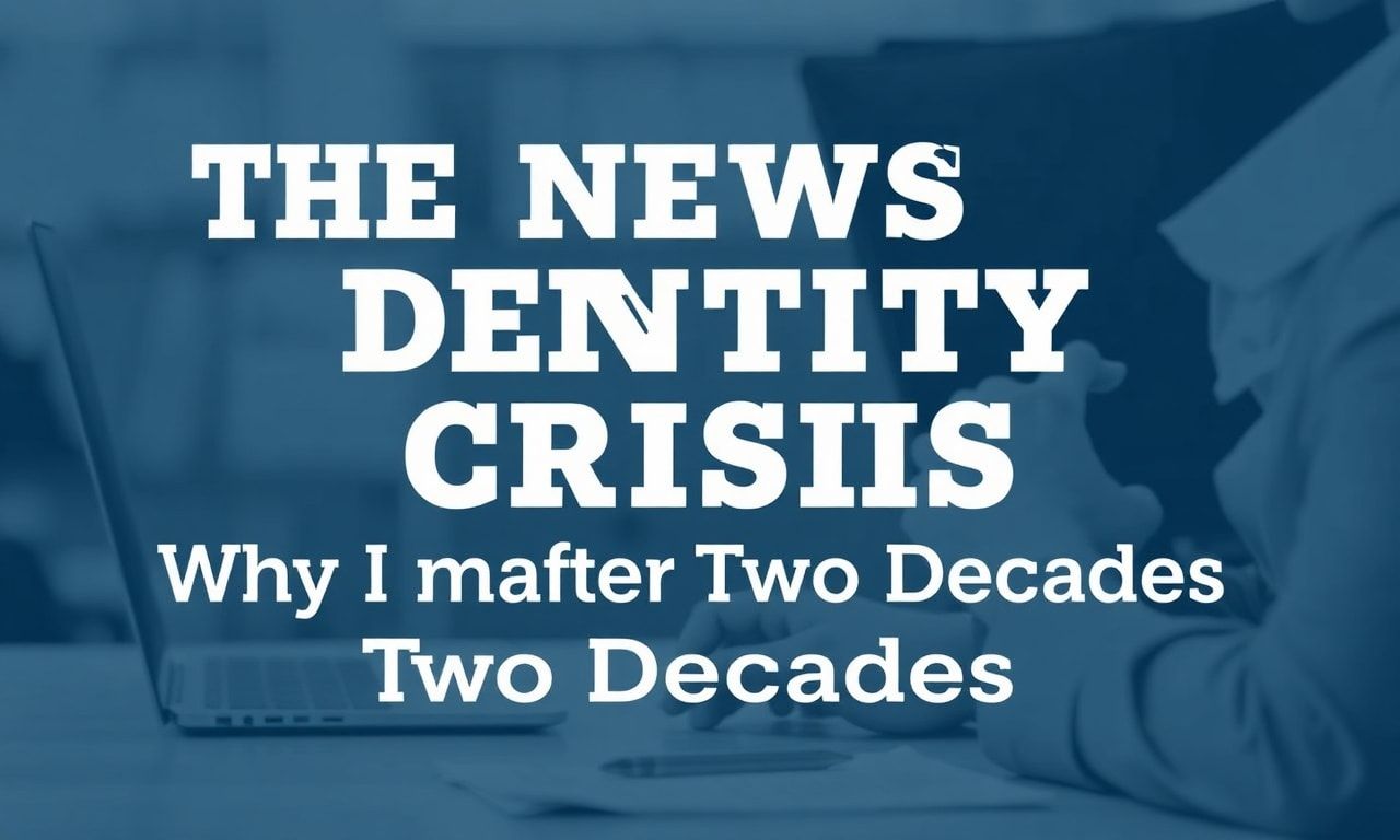 The News Industry's Identity Crisis: Why I Remain After Two Decades