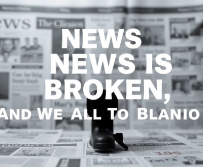 The News Is Broken, And We're All To Blame
