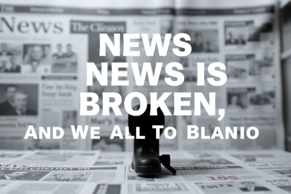 The News Is Broken, And We're All To Blame