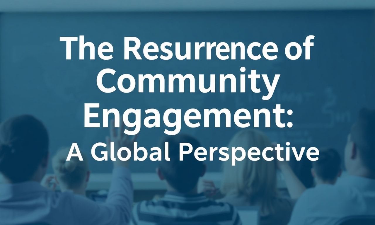 The Resurgence of Community Engagement: A Global Perspective