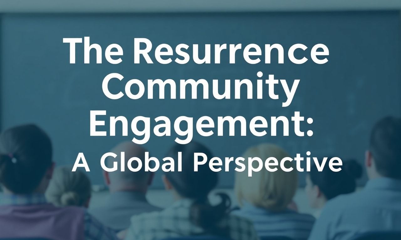 The Resurgence of Community Engagement: A Global Perspective