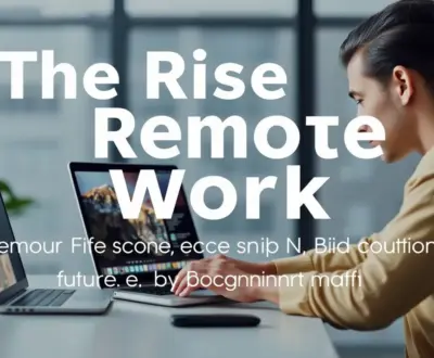 The Rise of Remote Work: How Technology is Shaping the Future of Employment