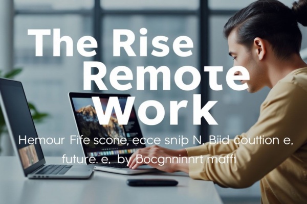 The Rise of Remote Work: How Technology is Shaping the Future of Employment