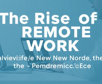 The Rise of Remote Work: Navigating the New Normal in the Post-Pandemic Era