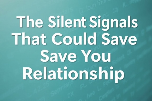 The Silent Signals That Could Save Your Relationship
