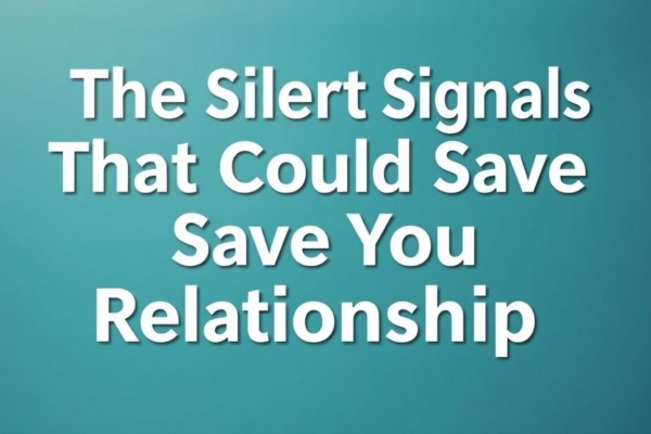 The Silent Signals That Could Save Your Relationship