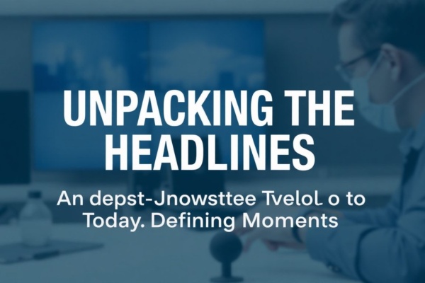 Unpacking the Headlines: An In-depth Look at Today's Defining Moments