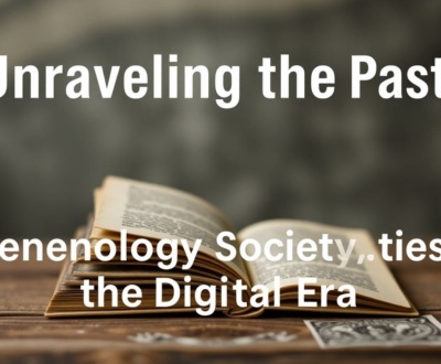 Unraveling the Past: The Revival of Genealogy Societies in the Digital Era