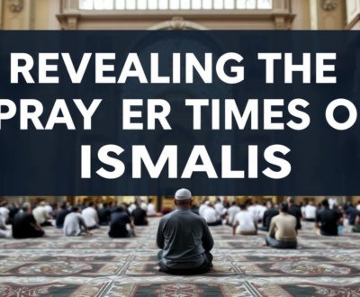 Revealing the Distinct Prayer Times of Ismailis