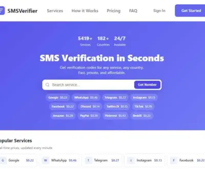 SMS-MAN Review - SMS Verification Service